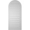 Ekena Millwork Round Top Surface Mount PVC Gable Vent: Functional, w/ 2"W x 1-1/2"P Brickmould Frame, 16"W x 36"H GVPRT16X3602SF - alternate 3
